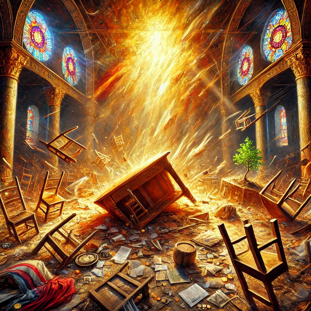 Flipping the Tables: Holy Rage, Sacred Compassion
