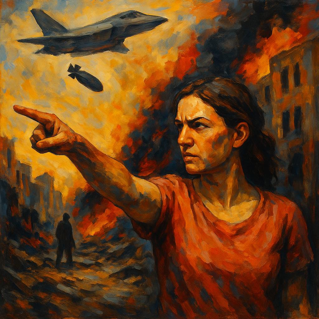 “You Will Not Bomb Your Way to Peace”