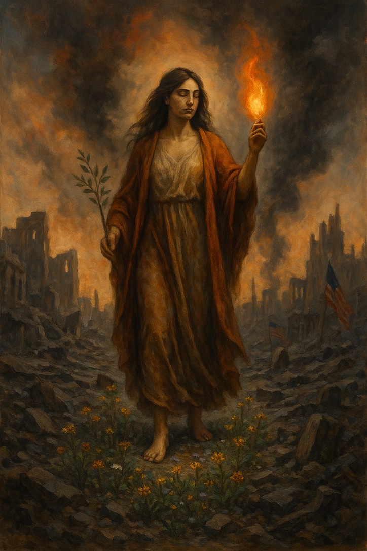 “She Rises from the&nbsp;Ruins”